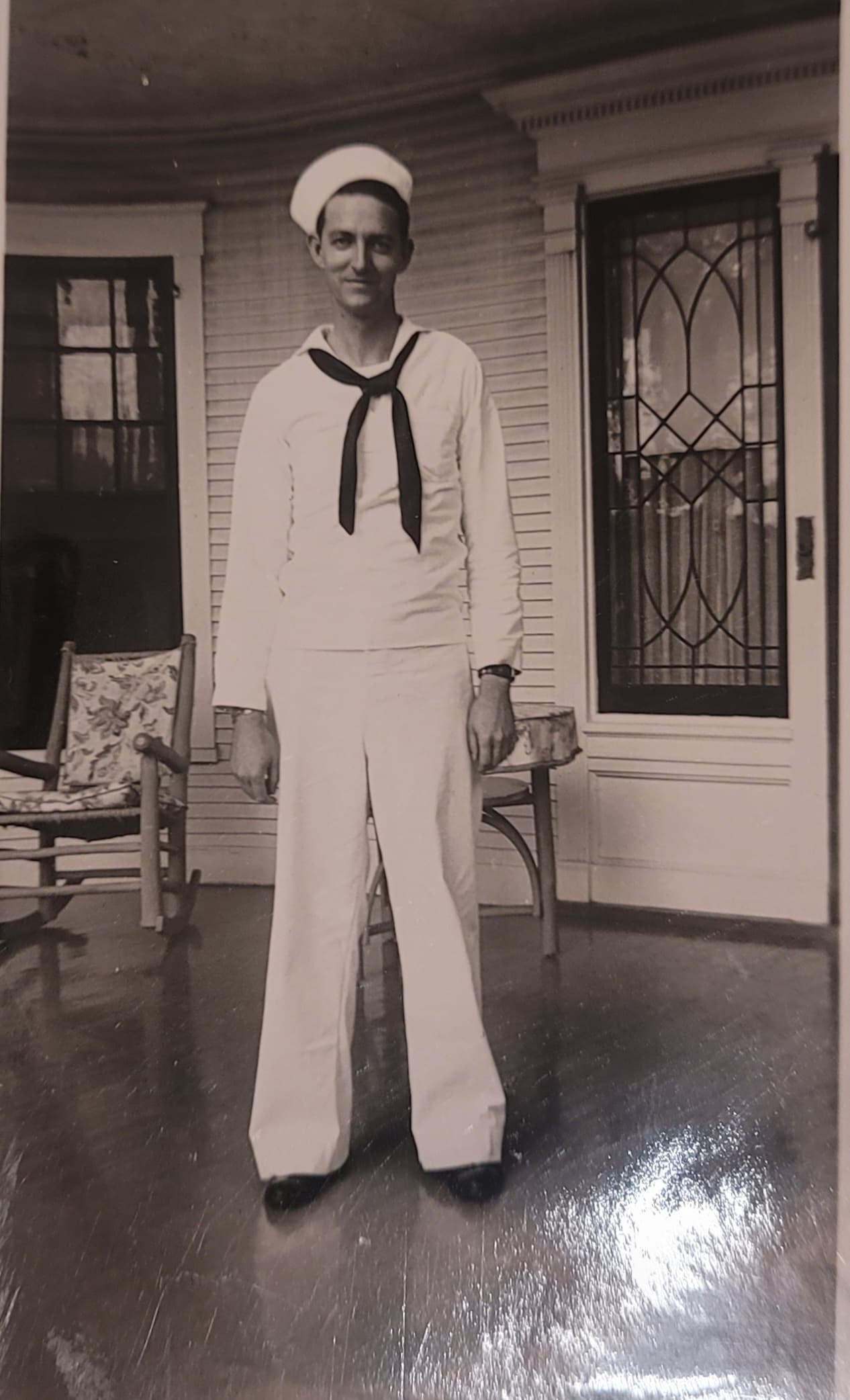 Sailor in Dress Whites