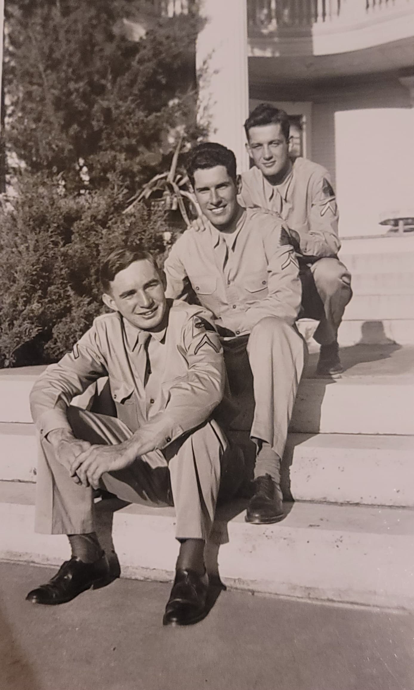 Three soldiers